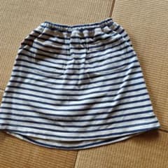 ストライプスカート（青と白）のサムネイル