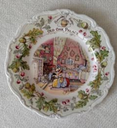 ロイヤルドルトン　ブランベリーヘッジ　プレート　Old Oak Placeのサムネイル
