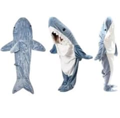 あったか★ サメ 着る毛布 ルームウェア 寝袋 着ぐるみ ハロウィン コスプレのサムネイル
