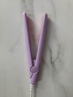 ミニストレートヘアアイロン 紫色のサムネイル