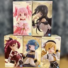 劇場版 魔法少女まどか☆マギカ ワルプルギスの廻天　フィギュア 5点セットのサムネイル