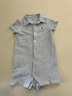 ⭐︎ラルフローレン⭐︎チェック柄ロンパースのサムネイル