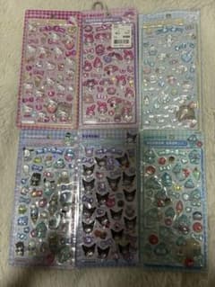 サンリオ ボンボンドロップシール 第二弾　セミコンプのサムネイル
