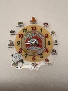 美品】スタジオUG にしむらゆうじ ごきげんぱんだ アクリル時計 - メルカリ