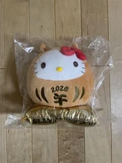 数量限定　非売品 だるまキティ　ぬいぐるみ 2026 年　うまキティのサムネイル