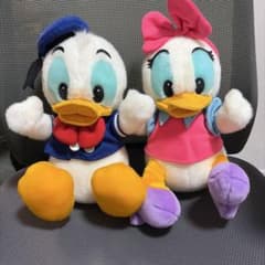 ドナルドダック デイジーダック ぬいぐるみセット - メルカリ
