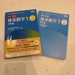 改訂版 中高一貫教育をサポートする チャート式 体系数学1 代数編のサムネイル