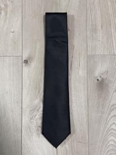 AOYAMA TAILOR 礼服用ネクタイ ブラックのサムネイル