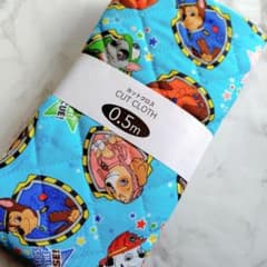 パウパトロール キルティング生地 50cm はぎれ パウパト カットクロス 生地