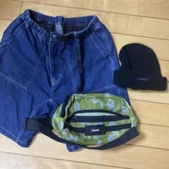[3点セット] xlarge　ビーニーパンツショルダーバック　ズボン刺繍付きのサムネイル
