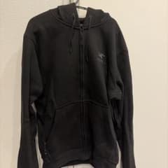 ARC'TERYX フルジップパーカー ブラック サイズS - メルカリ