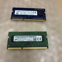 ノートPC用メモリ 4GB×2枚 計8GB DDR3L SO-DIMM - メルカリ