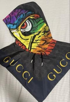 GUCCI グッチ ポンチョ フード キッズ - メルカリ