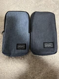 吉田カバン・PORTER風　2個セット　ガジェットポーチのサムネイル