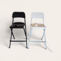美品】IKEA FRANKLIN カウンターチェア ブラック 付属品完備 - メルカリ