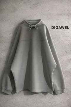 DIGAWEL ボンディング ドルマンスリーブL/S オーバーサイズ ロンT 
