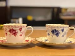 ナルミ ボーンチャイナギフトセット ソラリア カップルコーヒーセットのサムネイル