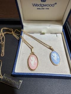 美品】Wedgwood ジャスパー ネックレス 2点セット - メルカリ
