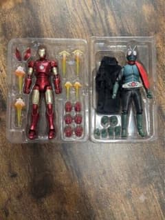 【まとめ売り】シン・仮面ライダー ＆ アイアンマン マーク3 セット【極美品】 まとめ売り】シン・仮面ライダー ＆ アイアンマン マーク3 セット【極