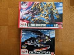 値下げ！希少品ガンダムフロント　HGUCユニコーンガンダム　SDガンダム セットのサムネイル