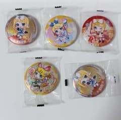 初音ミクあそーと 鏡音リン 缶バッジ5点セット - メルカリ