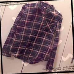 セレショ購入 チェックネルシャツのサムネイル