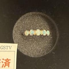 GSTV K18 YG オパールリング 12号 0.4ct - メルカリ