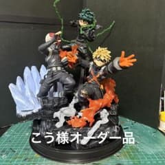こう様オーダー品 専用   ヒロアカフィギュア  ジオラマ土台のサムネイル