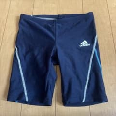 adidas キッズ 水着 140cm ネイビーのサムネイル