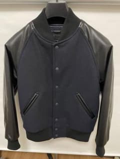 takorock様専用！ユニクロスタジャン ネイビー サイズSのサムネイル