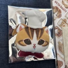 モフサンド もふもふベーカリー特典 おかおバッジぬいぐるみ - メルカリ