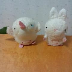 Blancmange*ミニウサギとペンギンのぬいぐるみのサムネイル