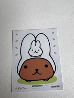 카피바라씨 스티커 비매품