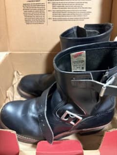 Red Wing エンジニアブーツ 2976 ブラック - メルカリ