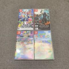 L673 任天堂 Switch ソフト 4本セット 大乱闘スマッシュブラザーズ
