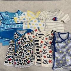 合計9枚！！半袖短肌着 まとめ売りのサムネイル