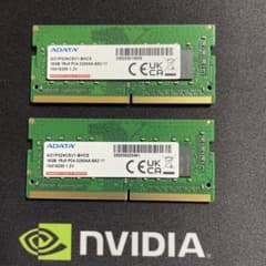 ADATA DDR4-3200 16GB 2枚セット 計32GB - メルカリ