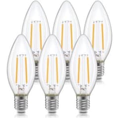 LEDフィラメント電球 6個セット E17口金のサムネイル