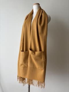 ロロピアーナ カシミヤストール ポケット付き - メルカリ