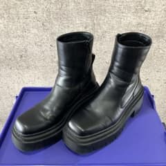 ZARA トラックソールブーツ　(39)のサムネイル