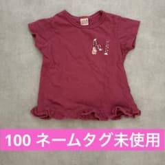petit main プティマイン 刺繍Tシャツ 100のサムネイル