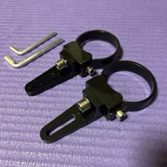 フロントフォーク ステー 直径51mmワークライト 金具 2個セットのサムネイル