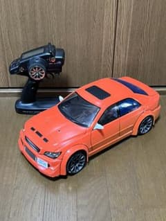 ◆フルチューン タミヤ ラジドリ TA02 2駆動化 メカ プロポ フルセット⭐︎のサムネイル