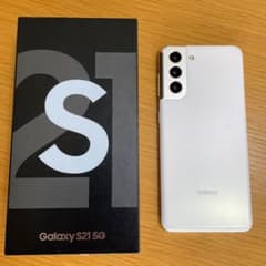 Galaxy S21 5G ファントムホワイト 256 GB au SCG09のサムネイル