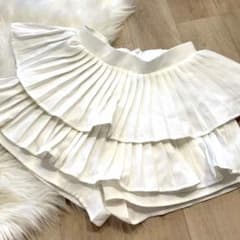 プリーツスカート フリル Sサイズ 即購入◎ - メルカリ