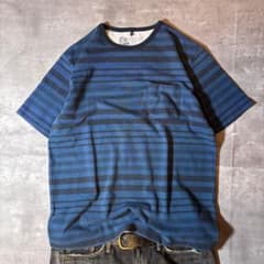 Archive striped crew neck s/s tee y2k