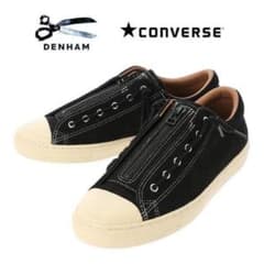 DENHAM × CONVERSE ブラックシューズ　25cmのサムネイル