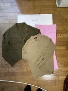 早い者勝ち♬allurevilleのジャケット&ニット&日本製パンツのサムネイル