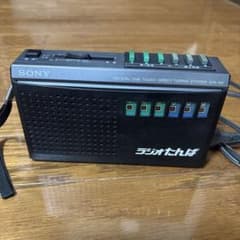 短波ラジオ　SONY ICR-N2 ラジオ ブラックのサムネイル