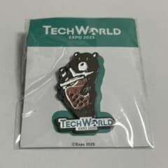 【非売品・限定】TECH WORLD 建物 ピンバッジ｜大阪・関西万博2025 関係者限定品】大阪関西万博2025テックワールド非売品ピンバッジ